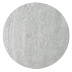 Tavolino d'appoggio rotondo alto in marmo Ghicu di SAFAVIEH Couture - 55,8 cm L x 53,3 cm P x 61 cm A - 53,3x53,3x61 cm