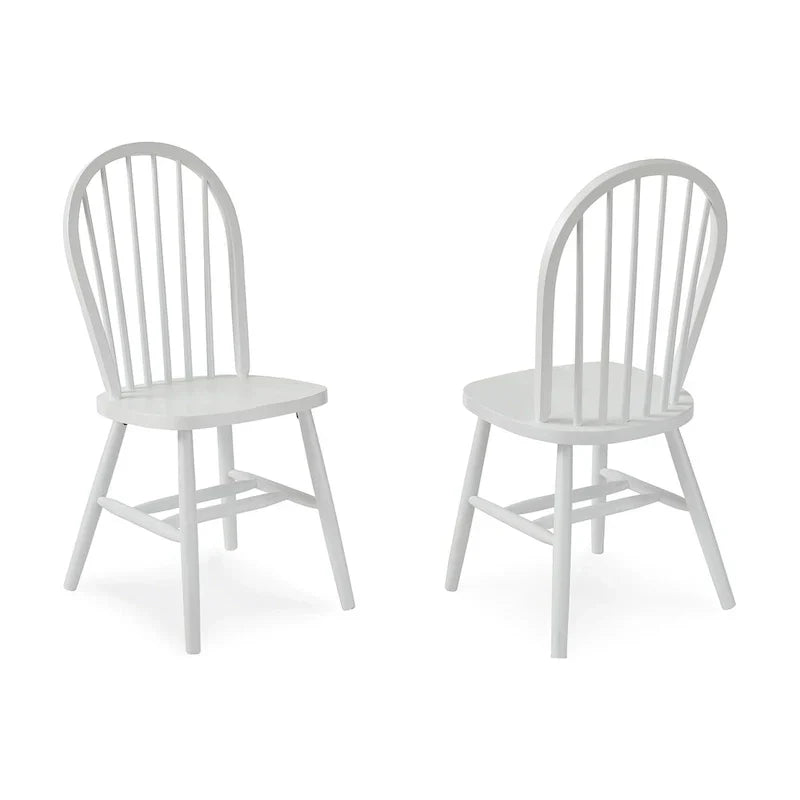 International Concepts Solid Wood Windsor Spindle Back Dining Chair
