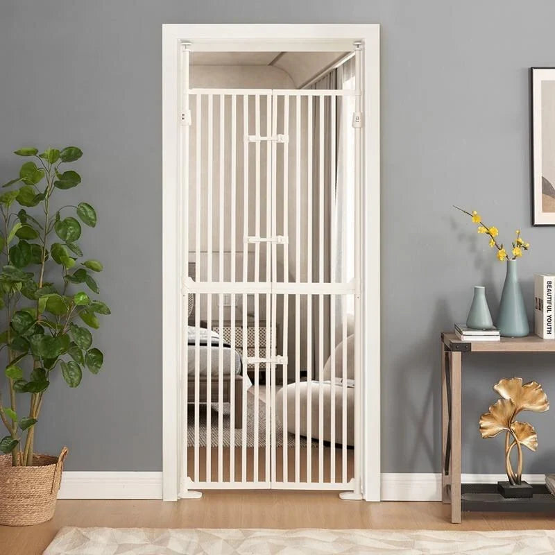 unipaws Cancelletto per Gatti Extra Alto 74 pollici con serrature per porte