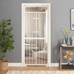 unipaws Cancelletto per Gatti Extra Alto 74 pollici con serrature per porte