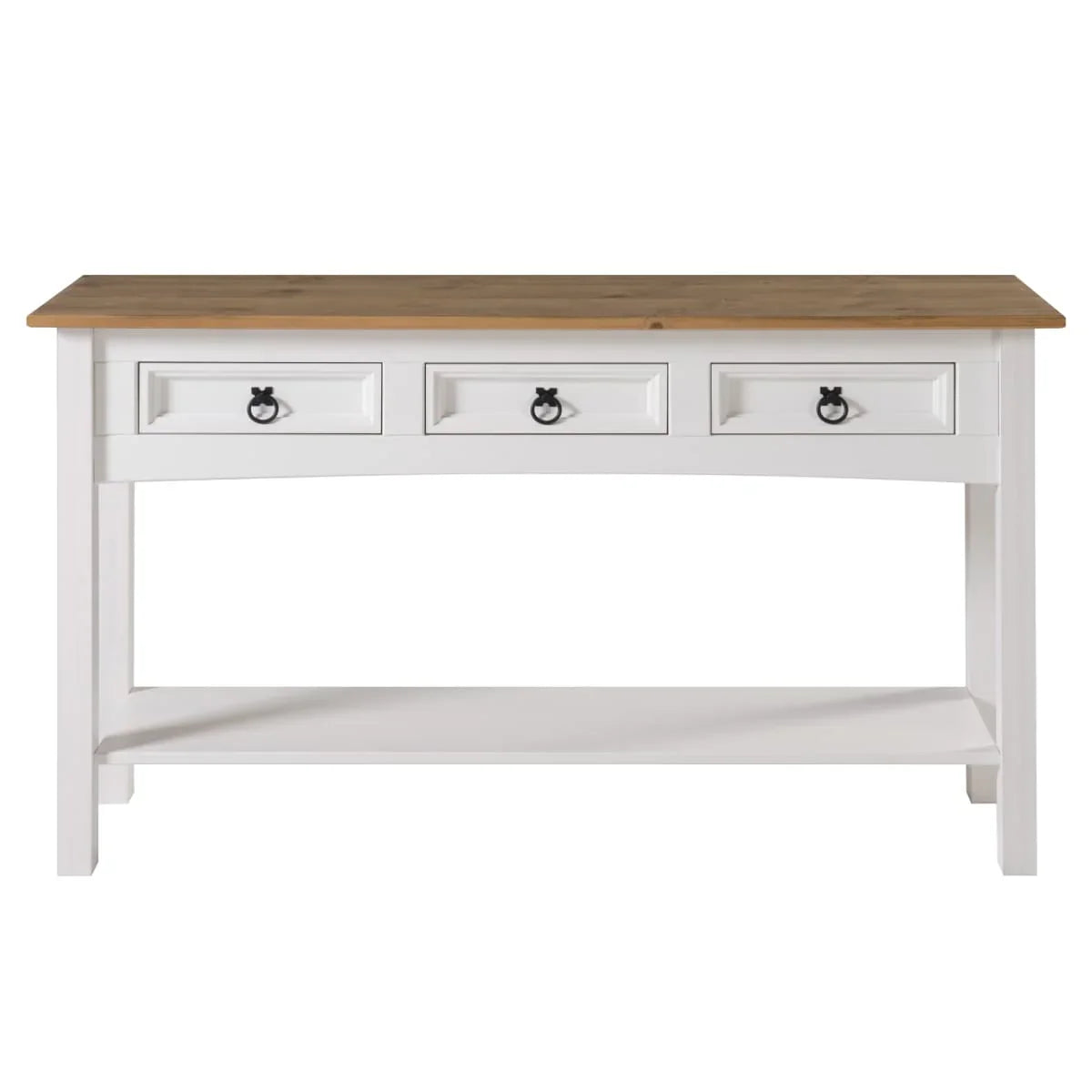 Consolle in Legno con 3 Cassetti Corona | Furniture Dash - N/A