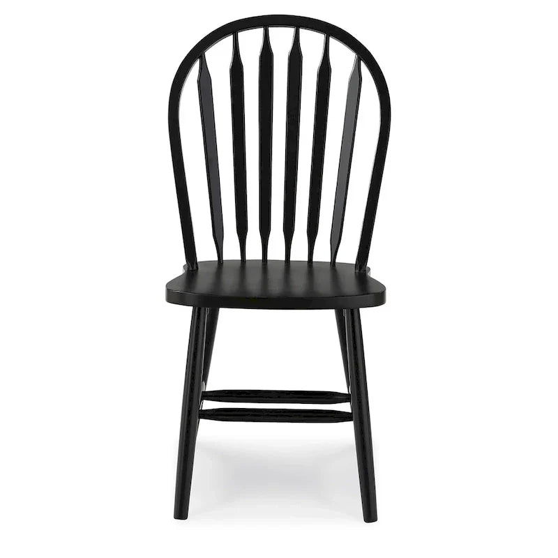 Sedia da pranzo in legno massello Windsor Arrowback