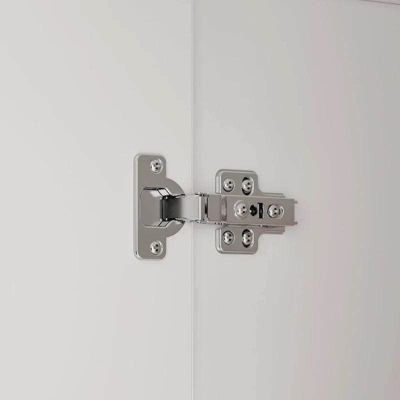 Guardaroba Armadio Mobile in Legno con 6 Cubi Contenitori e Asta Appendiabiti