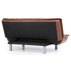 Lionel Faux Leather Sofa Bed