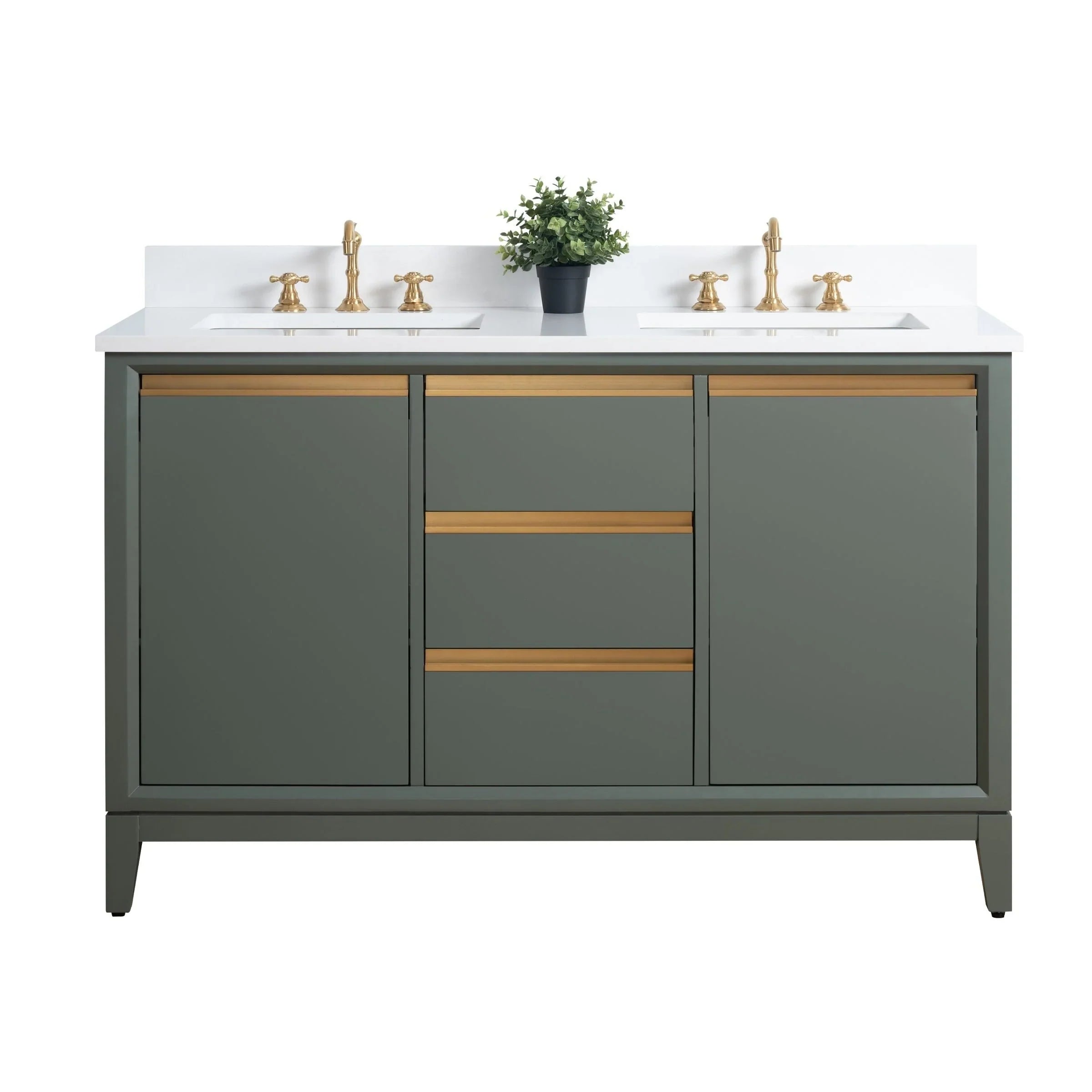 Mobile da Bagno Vanity Art con Lavabo in Ceramica e Top in Marmo Ricomposto