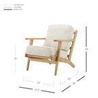 Poltrona imbottita di design