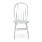 International Concepts Solid Wood Windsor Spindle Back Dining Chair