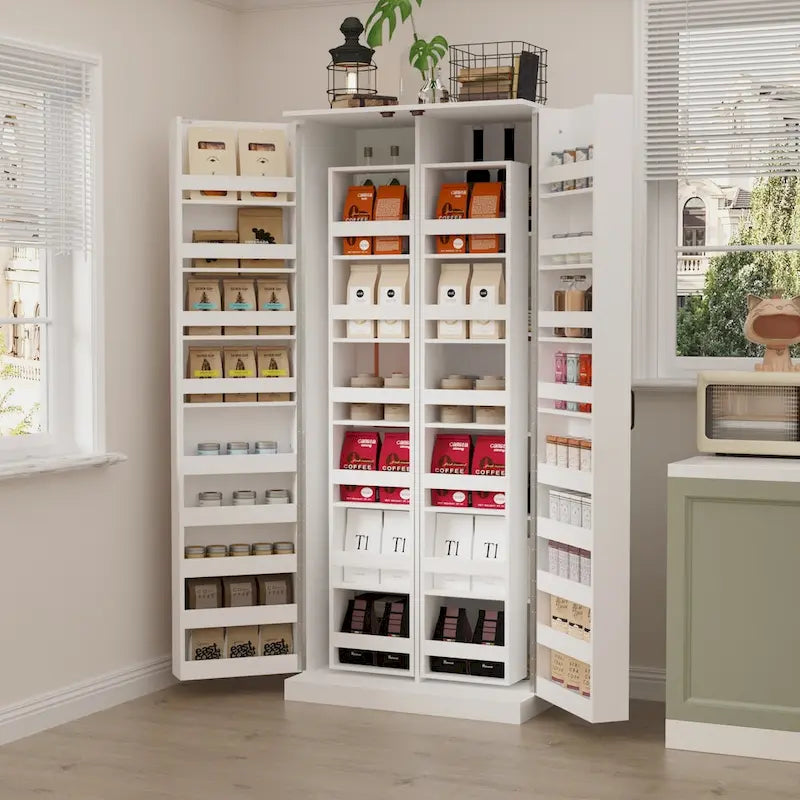 Organizzatore da cucina versatile: mobiletto compatto da 31,5" con archiviazione intelligente