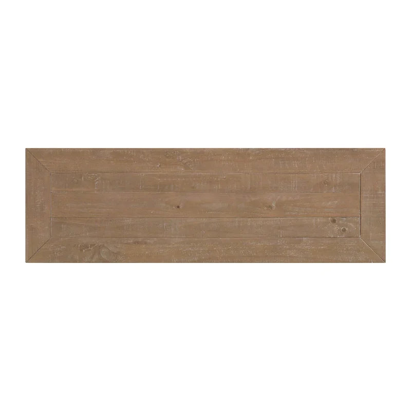 The Gray Barn Downington Consolle da Divano in Legno Massello a 2 Cassetti