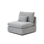 Large Linen Corner Sectional Sofa Couch for Living Room Set