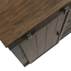 Cassettiera con ante scorrevoli Thornwood Hills Rock Beaten Grey