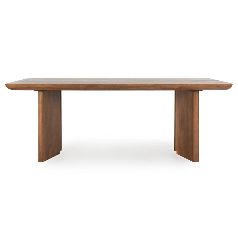 Tavolo da pranzo Selena 84 in legno di mango tinta Umber - 84Lx40Px30A