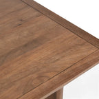 Tavolo da pranzo Selena 84 in legno di mango tinta Umber - 84Lx40Px30A
