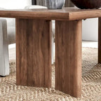 Tavolo da pranzo Selena 84 in legno di mango tinta Umber - 84Lx40Px30A