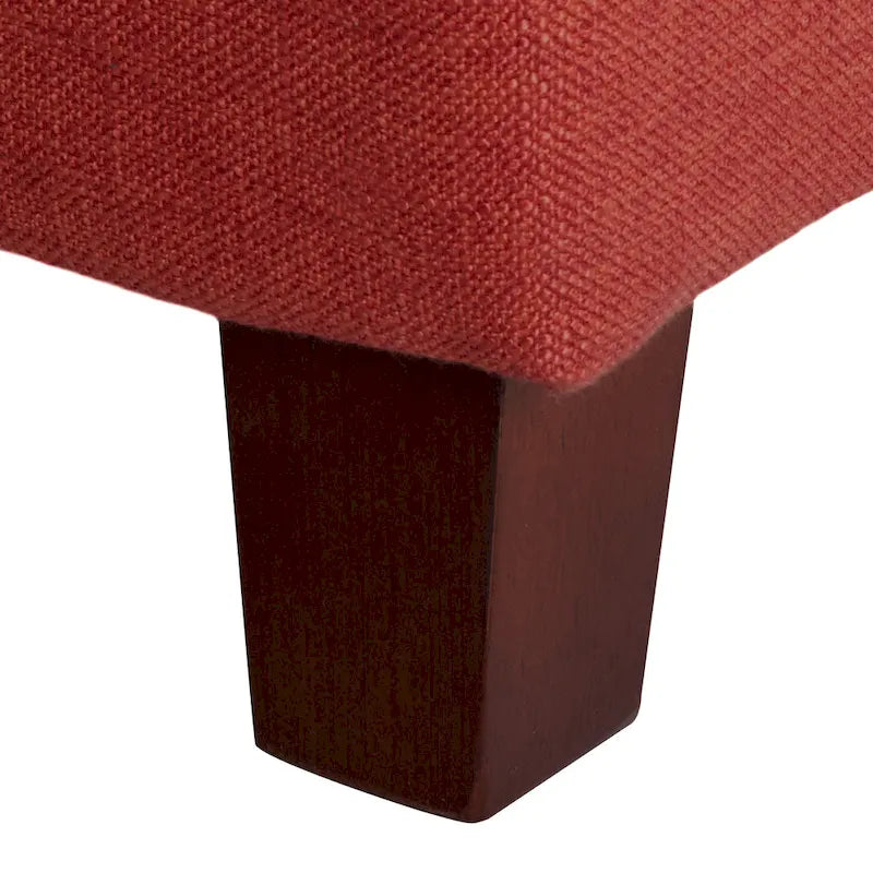 Panca contenitore Bresse con bottoni, color mirtillo