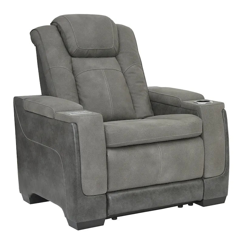 Poltrona Reclinabile Next-Gen DuraPella con Poggiatesta Regolabile