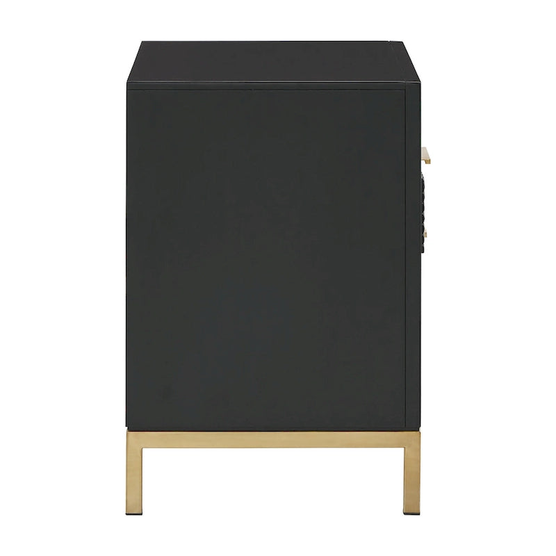 Comodino a 2 cassetti alto Elea 26 di iNSPIRE Q Bold
