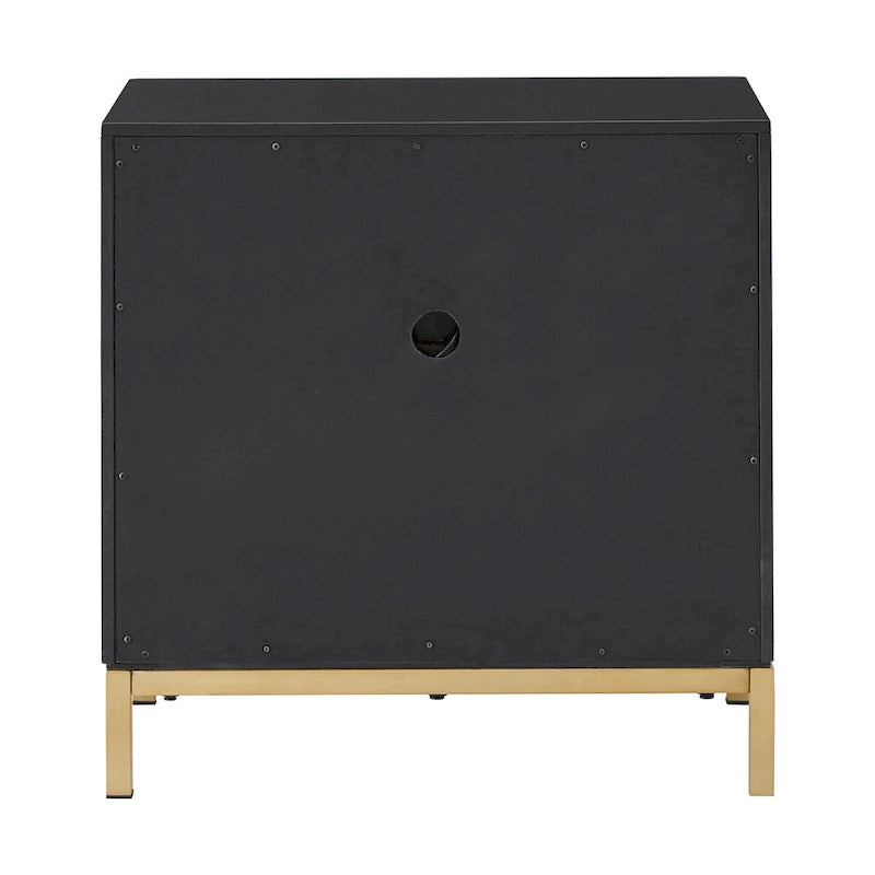Comodino a 2 cassetti alto Elea 26 di iNSPIRE Q Bold