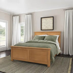 Letto matrimoniale in legno rovere marrone Homestyles Oak Park