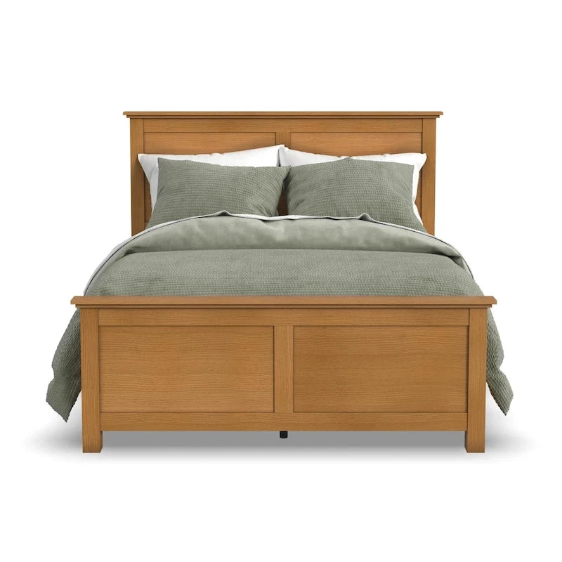 Letto matrimoniale in legno rovere marrone Homestyles Oak Park