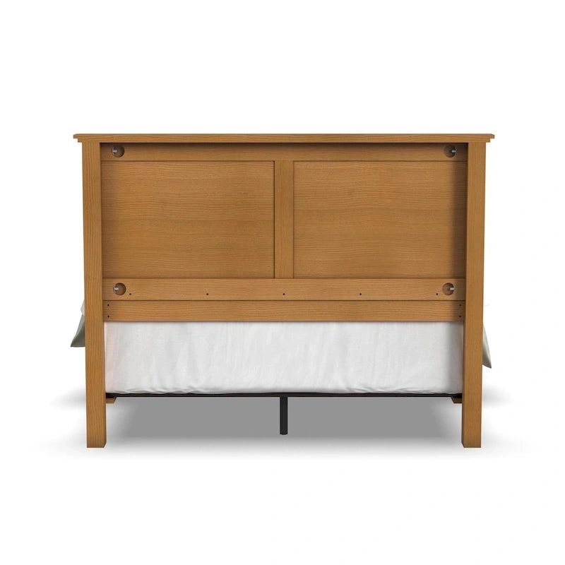 Letto matrimoniale in legno rovere marrone Homestyles Oak Park