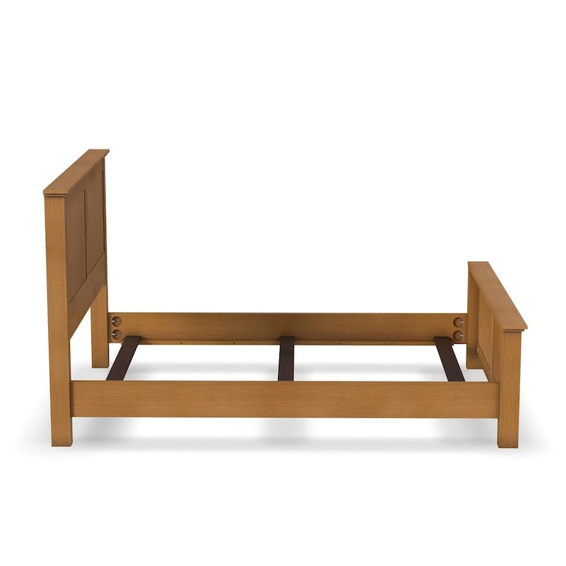 Letto matrimoniale in legno rovere marrone Homestyles Oak Park