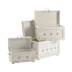 Bauletti "Seaside", set da tre - 28,5x17x19,5, 24,5x14x14,75, 20,75x10,75x11,25