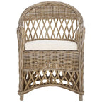Poltrona Spyrini in rattan naturale - 25,5 x 26,5 x 35,5 - 26Lx27Px36H