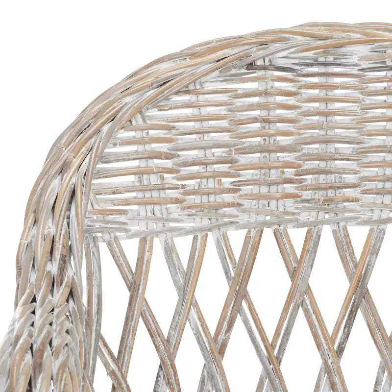 Poltrona Spyrini in rattan naturale - 25,5 x 26,5 x 35,5 - 26Lx27Px36H