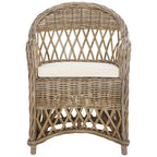 Poltrona Spyrini in rattan naturale - 25,5 x 26,5 x 35,5 - 26Lx27Px36H