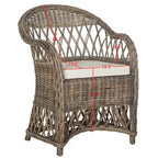 Poltrona Spyrini in rattan naturale - 25,5 x 26,5 x 35,5 - 26Lx27Px36H