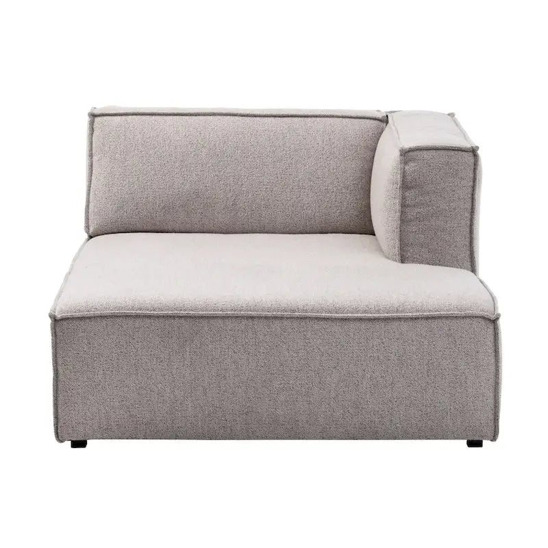 Chaise modulare a seduta profonda