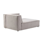 Chaise modulare a seduta profonda
