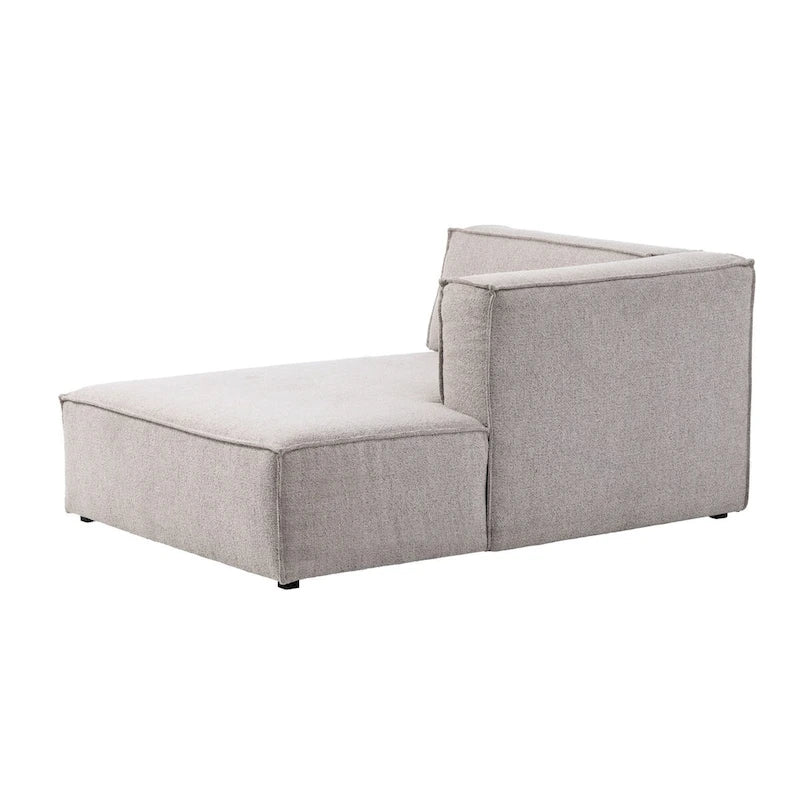 Chaise modulare a seduta profonda