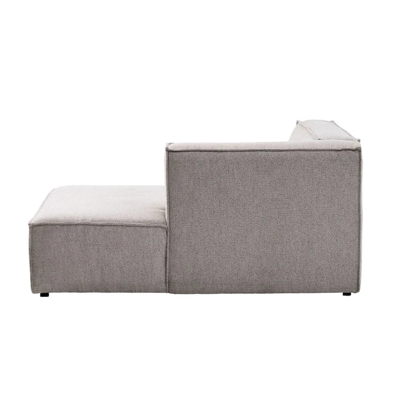 Chaise modulare a seduta profonda