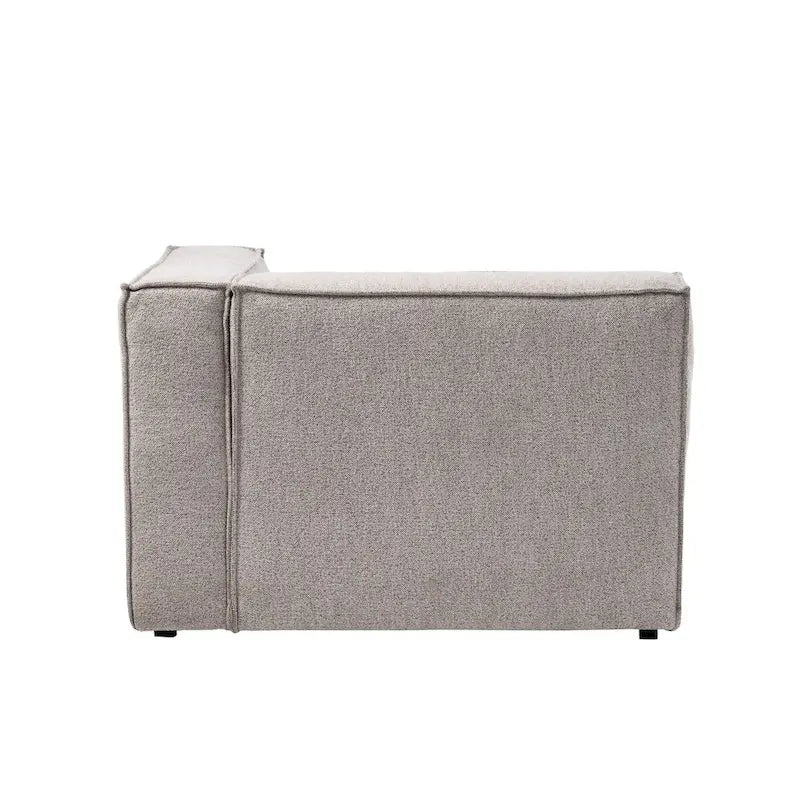 Chaise modulare a seduta profonda