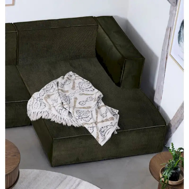 Chaise modulare a seduta profonda