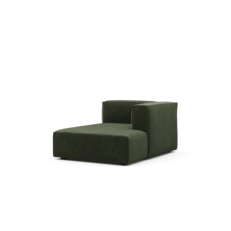 Chaise modulare a seduta profonda