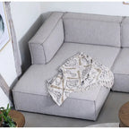 Chaise modulare a seduta profonda