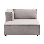 Chaise modulare a seduta profonda