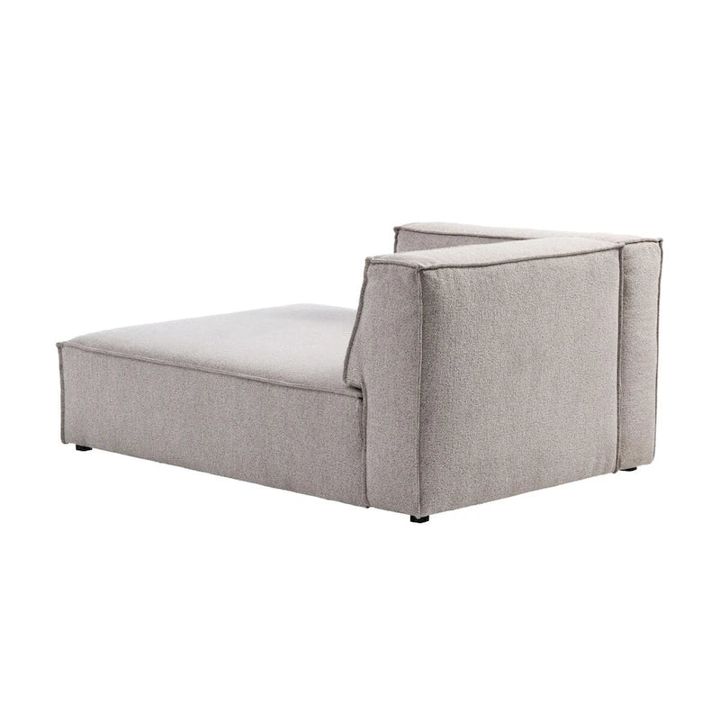Chaise modulare a seduta profonda