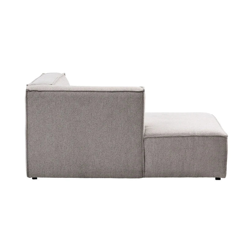Chaise modulare a seduta profonda