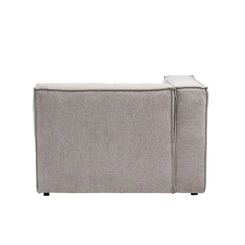 Chaise modulare a seduta profonda