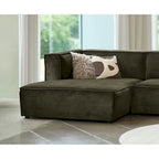 Chaise modulare a seduta profonda