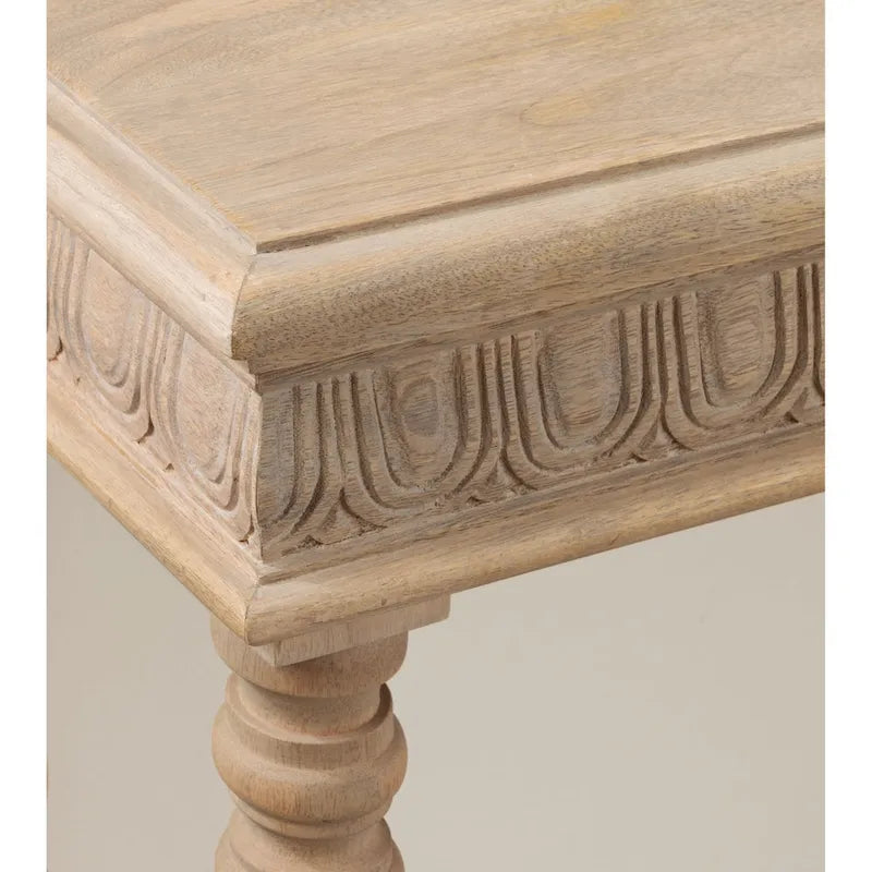 Consolle in legno intagliato Patresa - 36x14x30