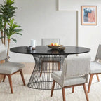Tavolo da pranzo ovale Mercer in bronzo