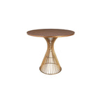 Tavolo da pranzo ovale Mercer in bronzo