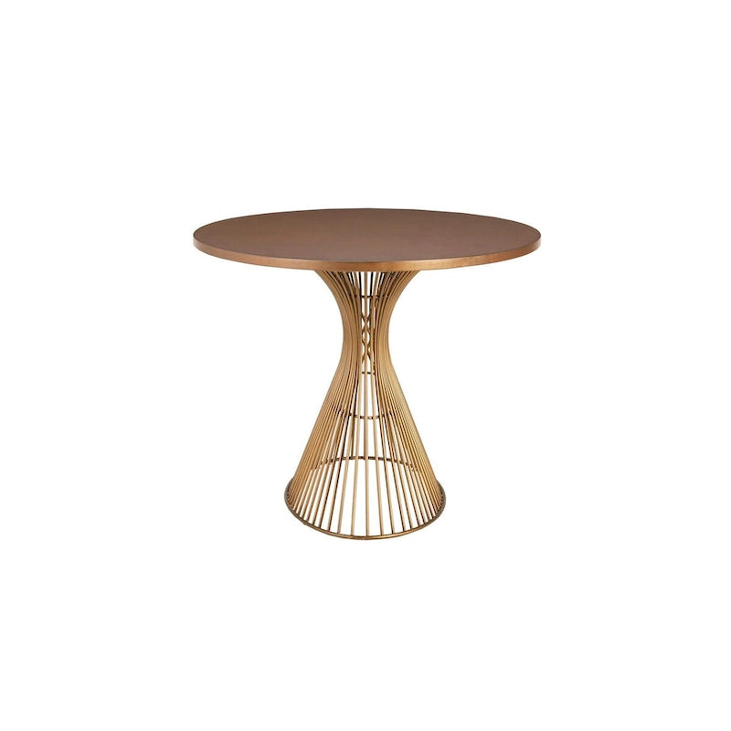 Tavolo da pranzo ovale Mercer in bronzo