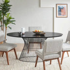 Tavolo da pranzo ovale Mercer in bronzo