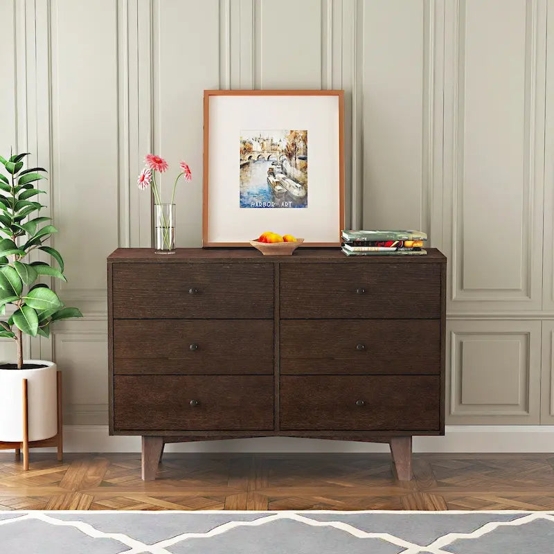 Cassettiera/credenza in legno massello laccato, mobile/buffet per stoviglie, armadietto, consolle, armadietti, con maniglia rotonda retrò